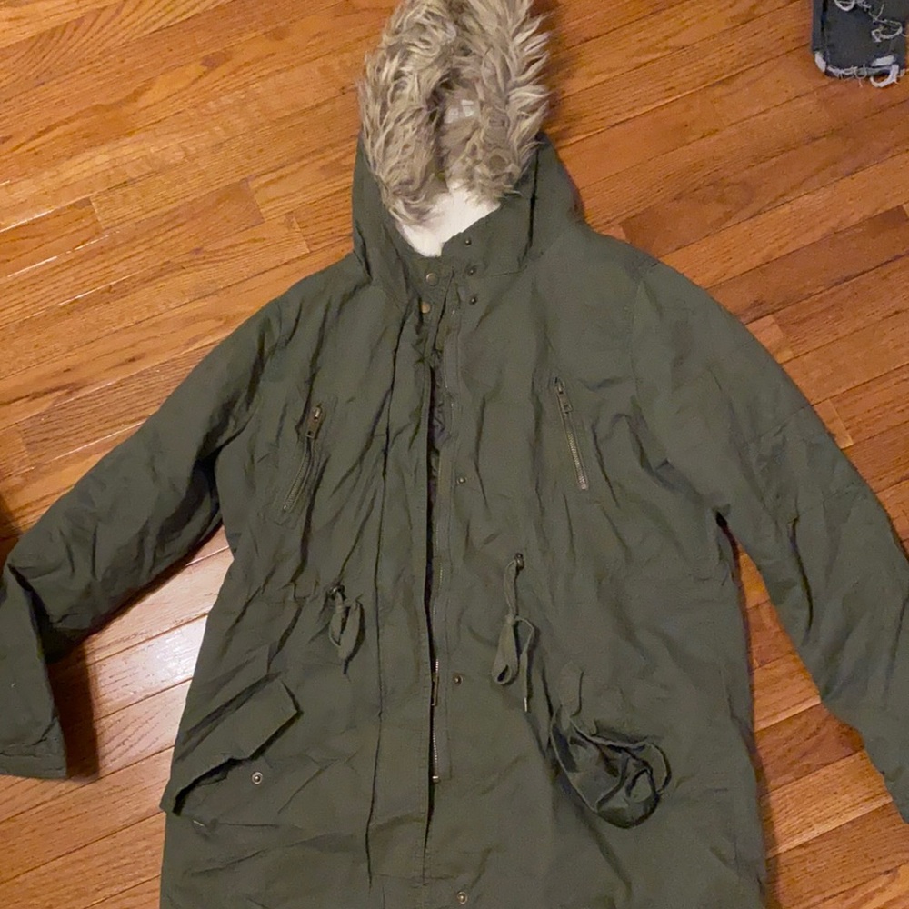 Green rue 21 jacket! Worn once!